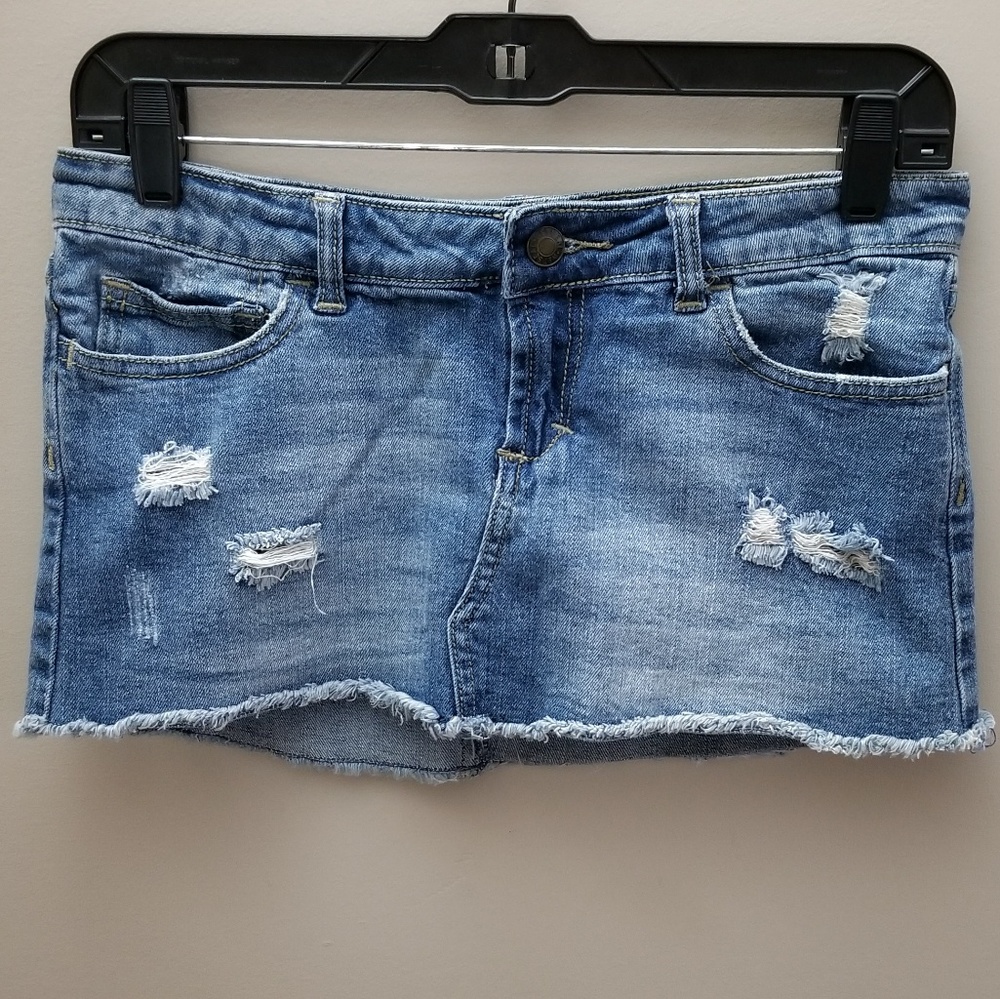 Jean Mini Skirt